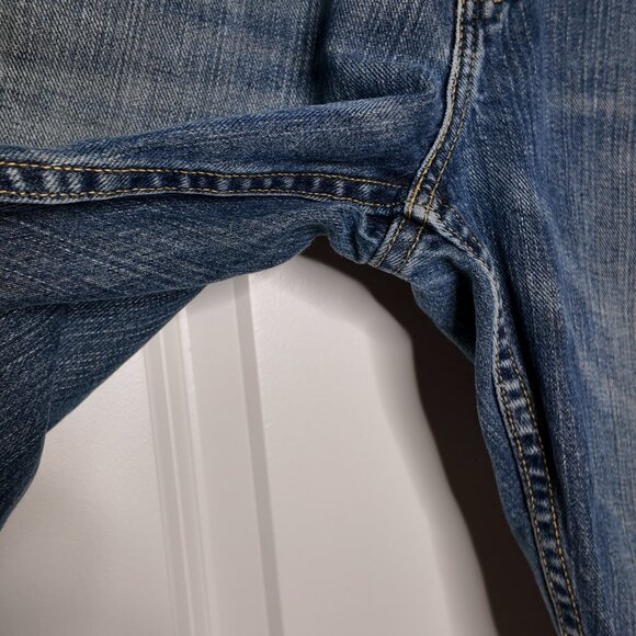 Route 66 cut off raw hem Bermuda denim shorts size 36 - Picture 8 of 10